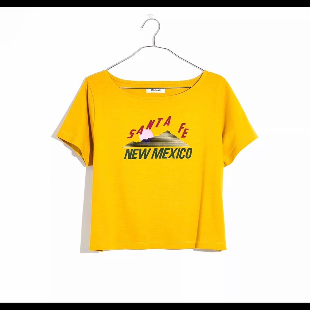 Madewell boxy Santa Fe tee